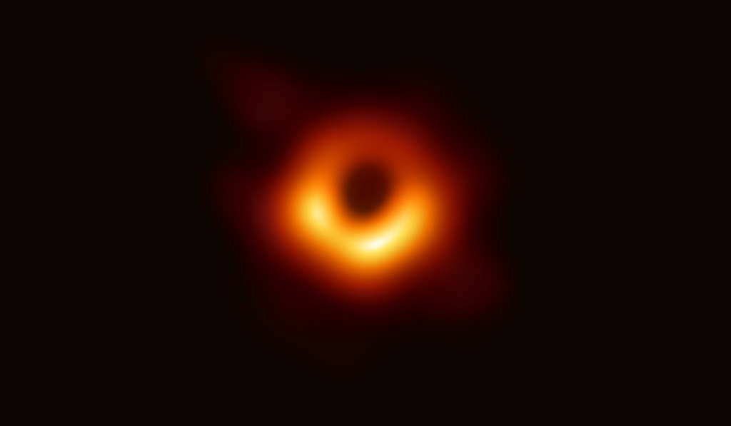 A black hole at the center of galaxy  thumbnail