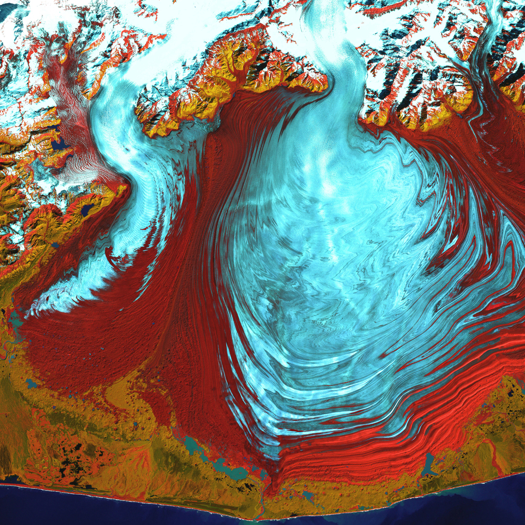 The Tongue of Alaska’s Malaspina Glacier thumbnail