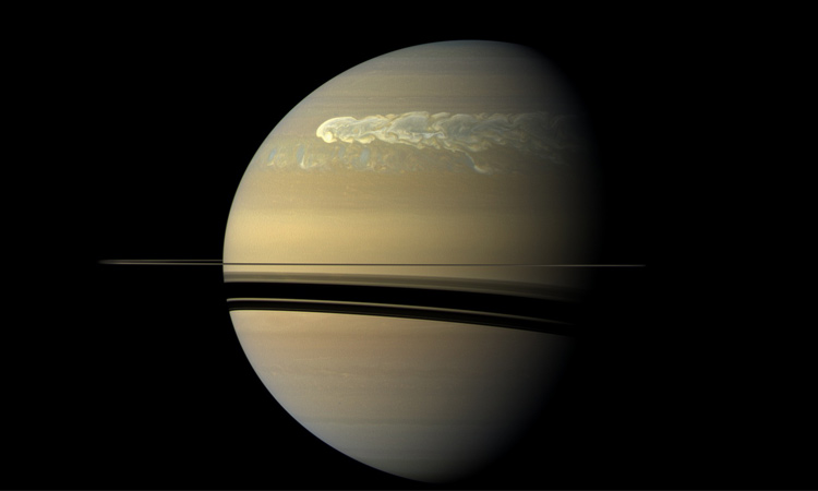 Cassini Saturn storm