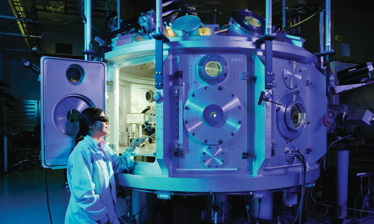 Photo of Titan laser lab