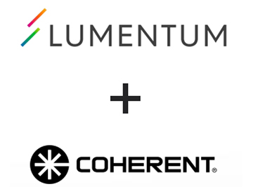 Lumentum and Coherent logos