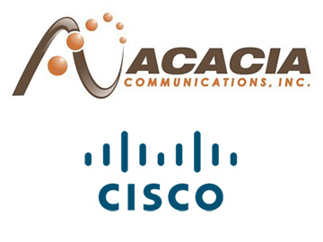 Acacia and Cisco logos