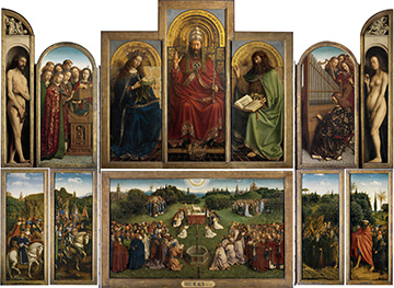 Ghent Altarpiece inside panels