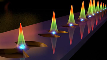 Artist's conception of light concentration
