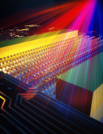 Artistic view of photodetector