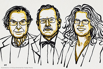 Nobel laureates sketch