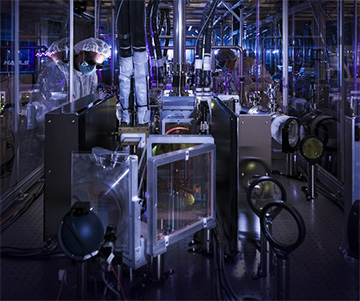 HAPLS laser shot