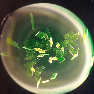 fluorescent crystals