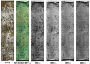 images of parchment investigated