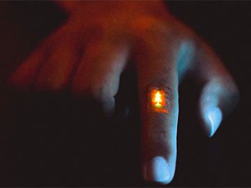 Stretchable LEDs for a Seamlessly Integrated Wearable Display header image