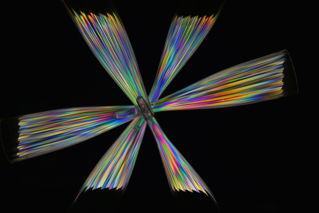 Birefringent Flower