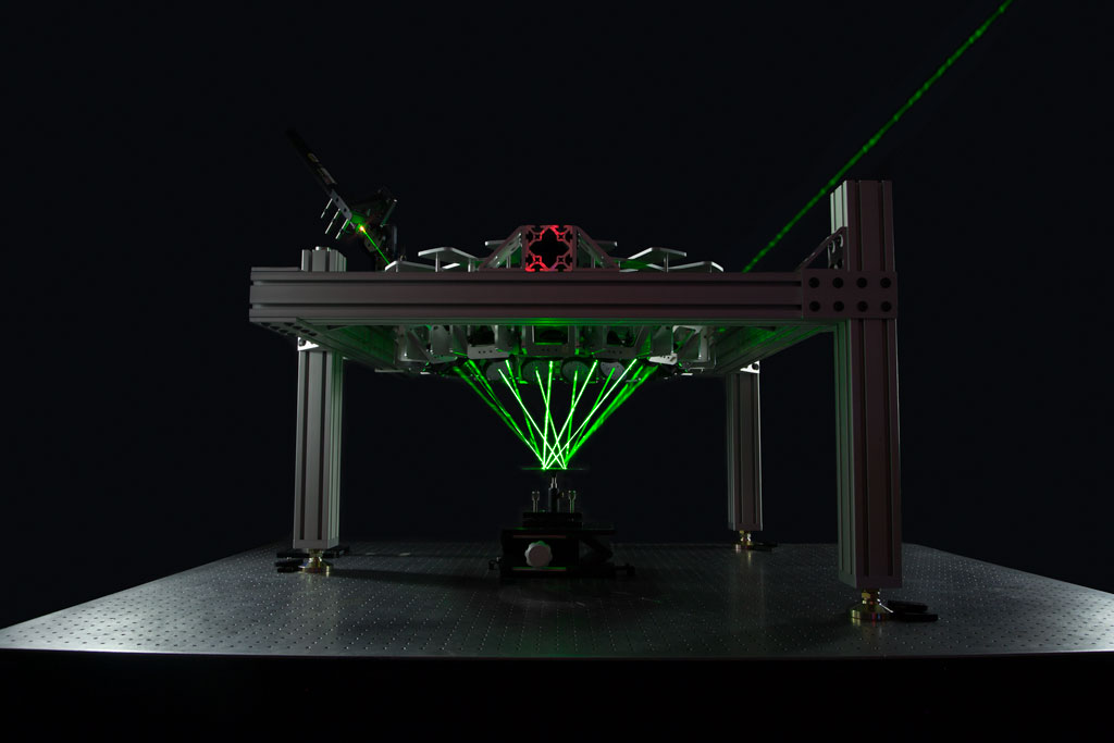 High Amplification Laser Pressure Optic