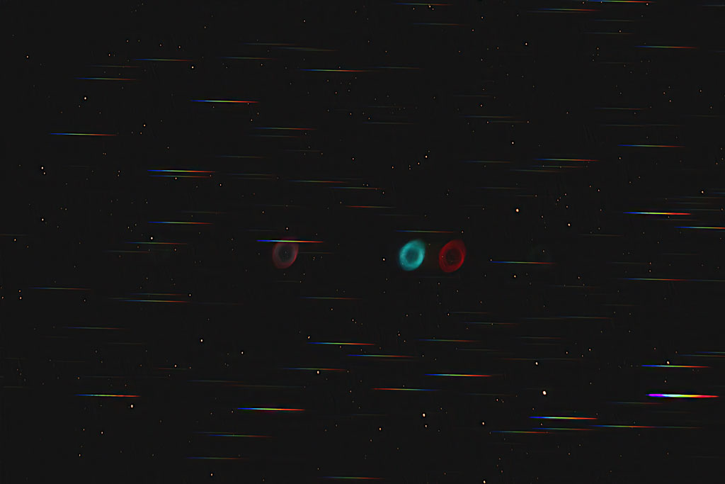Ring Nebula's Spectrum